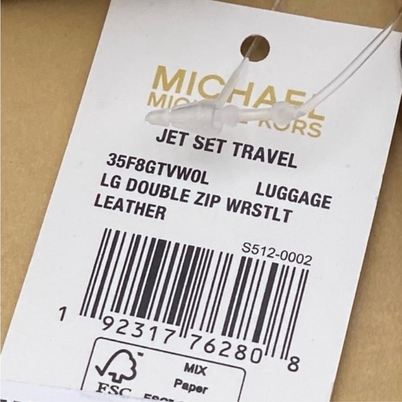 Michael Kors DoubleZip Wallet Wristlet Luggage - Picture 7 of 10